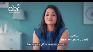 Godrej aer’s #GiftOfFreshness for Mary Go Round