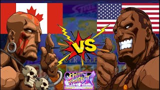 Super Street Fighter II X - grand master challenge dublo7 vs Van Gogh