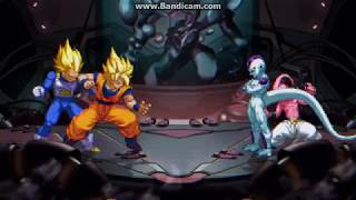 DragonBall Z MVC Style tag team match