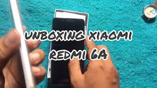 UNBOXING XIAOMI REDMI 6A Indonesia