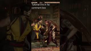 Scorpion Combos 18 hits double scorpion assist MK1 Mortal Kombat 1 MK 1