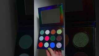 BLACK MOXY COSMETICS TRIPPY SHROOM EYESHADOW PALETTE SWATCHES #INDIEMAKEUP #BLACKMOXYCOSMETICS