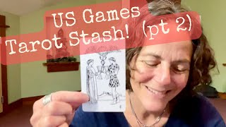 US Games Tarot Stash - pt 2 | Rider-Waite Tarot B&W & Trinity Tarot