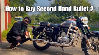 How to buy second hand bullet | Check used bullet before buying | #royalenfield #bulletlover