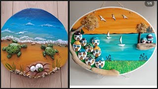 most beautiful ideas of pebble art