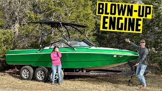 Surprising my WIFE with a FREE BOAT - Boat Restoration Part 1