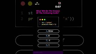 Python Quiz 13 #shorts #youtubeshorts #python #pythonquiz #code #coding #webdeveloper