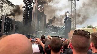 Rammstein - Intro + Was ich liebe  - Stadiontour München