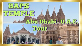 BAPS HINDU MANDIR | ABU DHABI TOUR | DUBAI- ABU DHABI | TRAVELING WITH NEPALI FRIENDS 🇳🇵|