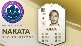 Fifa 19 | Prime Icon Sbc-Nakata Cheapest Method (Easy+Cheap)