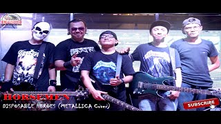 HORSEMEN - DISPOSABLE HEROES (METALLICA COVER) Perfomance at PAPABEER AND LOUNGE