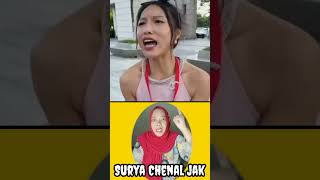 Ibu petugas kebersihan yang di hina #surya chenal jak#shorts