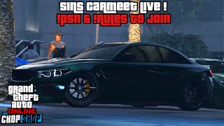 [Live] GTA V ONLINE PS4 CarMeet|Racing|Cruising|No Hesi|OldGen|