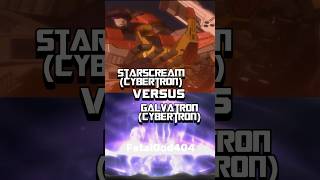 Starscream Vs Optimus Prime & Galvatron (Transformers Cybertron) #faxorcap #transformers