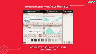 How To Design Rüfüs Du Sol Lead With SynthMaster ?