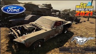 1970 Ford Mustang Restoration - Car Mechanic Simulator 2021 (MOD)