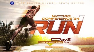 RUN | WORD CONFERENCE 2024 | DAY 2 LIVE 🔴 | 16th May, 2024