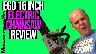 EGO 16 Inch Electric Chainsaw | Probably Everything You Should Know In Under 8 Minutes