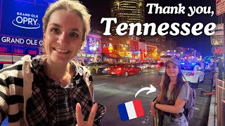 Tennessee, thank you for your hospitality ❤️ My thoughts, what surprised me, fav food, coolest place