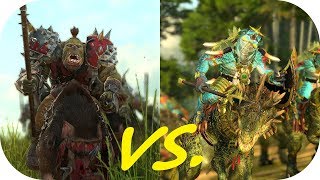 Total War: Warhammer II ♦ Fight Club ♦ Orc Boar Boy Big ´Uns vs. Cold One Spear Rider