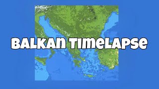 Timelapse of the Balkans - WorldBox Timelapse