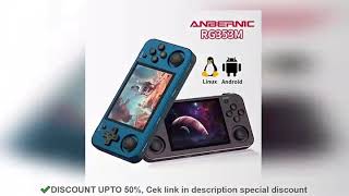 ✔️ANBERNIC RG353M Handheld Game Console 3.5 Inch Multi-touch Screen Dual