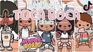 🥛45 minutes of Aesthetic Toca Boca (routines, roleplay, cooking etc.)| Toca Boca