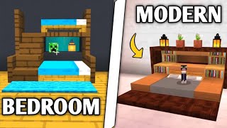 Minecraft: Top 10+ Bedroom Build Hacks & Designs!