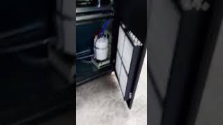 Precision air conditioner test run, video 2