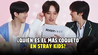 Bang Chan clasifica a los miembros de Stray Kids de mas a menos coqueto