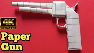 How to Make Paper Gun without Glue | Origami | How to Make a Paper Gun | Paper Craft | Paper Gun