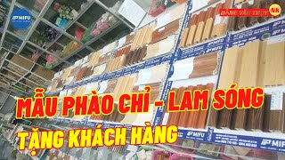 Chuẩn bị mẫu phào chỉ - lam sóng cho khách hàng | Phào chỉ giá rẻ