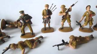 Matchbox 1:32 8th Army ww2 Painted!