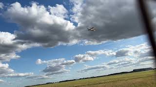 Aurigny ATR 72 G-OCFC take-off from Stansted Airpor