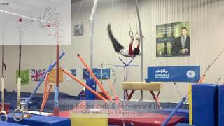 Elite 1 Rings Routine Canada Gymnastics