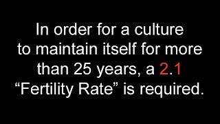 Lori Hoye || The Total Fertility Rate (TFR)