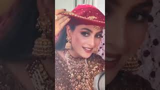 Ayeza Khan bridal look #ayezakhan #trendingshorts #youtubeshorts