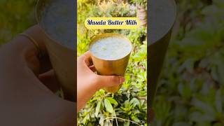 Masala Butter Milk #summerdrink #masalabuttermilk #मठ्ठा ##mattharecipe  #shorts