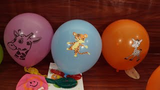 1_2_3_BALLOON  P-139#139#satisfying#asmr#balloonboomasmr#balloon#water#fun#smile#small