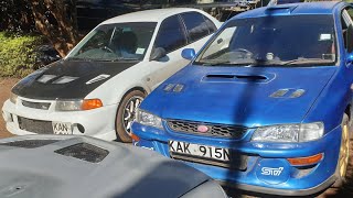 Evo 6 & GC8 STI walkaround