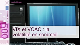 VIX et VCAC : la volatilité en sommeil