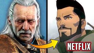 My Reaction to The Vesemir Anime Trailer on Netflix - The Witcher: Nightmare of the Wolf