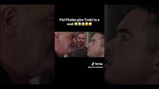 Phelan pins Todd to the wall #viral #funny #uk #tv #trending #british #tiktok #soap #british #corrie