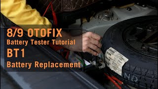 OTOFIX Tutorial 8/9 BT1 Battery Replacement with BMW