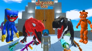 FPS Avatar ESCAPE FROM JURASSIC PARK! - Animal Revolt Battle Simulator