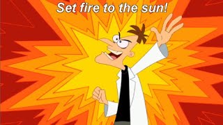 Dr. Doofenshmirtz Fighting Fire with Fire | Phineas and Ferb