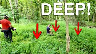 Native American coins Found DEEP in the PA Forest! PA Relic Hunters