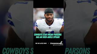 Micah parsons  suffers MCL Sprain