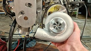 Blown 50cc Two Stroke gets a ROTREX Supercharger!