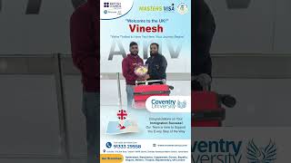 🌟 Vinesh's Exciting Journey to Study Abroad Begins! | Masters Visa Overseas Education